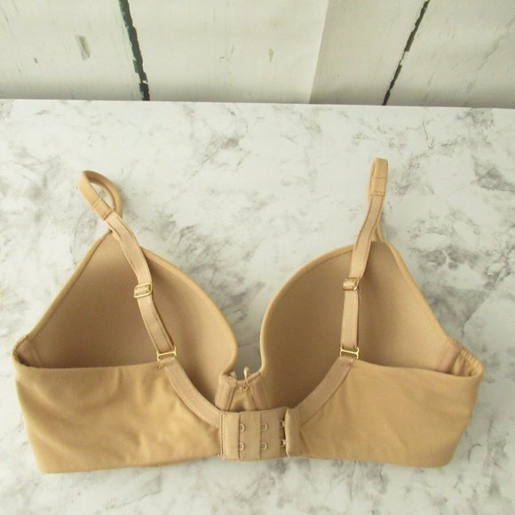 Soma Bra 32D Beige Padded Embraceable Perfect Coverage Underwire - Picture 2 of 4